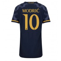 Koszulka piłkarska Real Madrid Luka Modric #10 Strój wyjazdowy dla kobiety 2023-24 tanio Krótki Rękaw